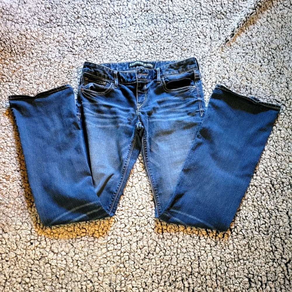 Express bootcut jeans